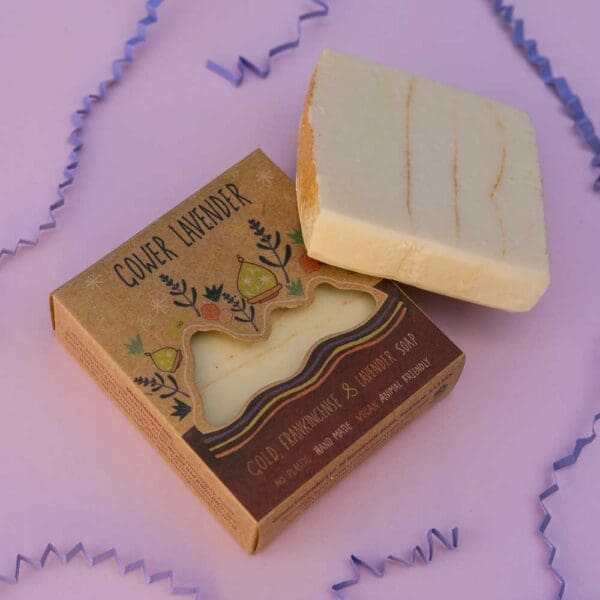 Gold, Frankincense & Lavender Soap